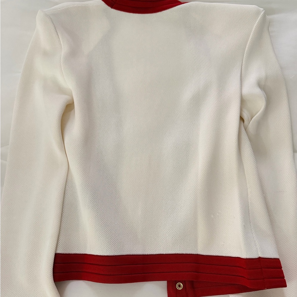 Authentic Balmain Cardigan with Gold Accents - Picture 9 of 9